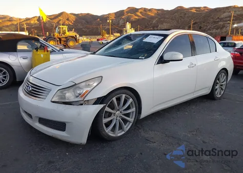 2007 Infiniti G35 Journey from USA, damaged, VIN JNKBV61EX7M714520